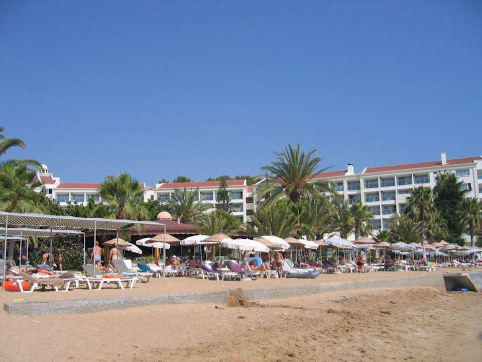 Hotel vom Strand aus Top Hotel