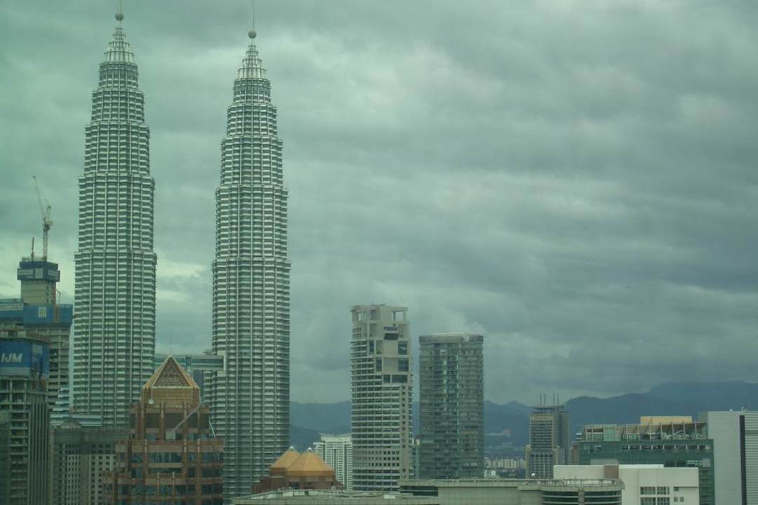 Ausblick von Room Nr.3419 Hotel The Westin Kuala Lumpur