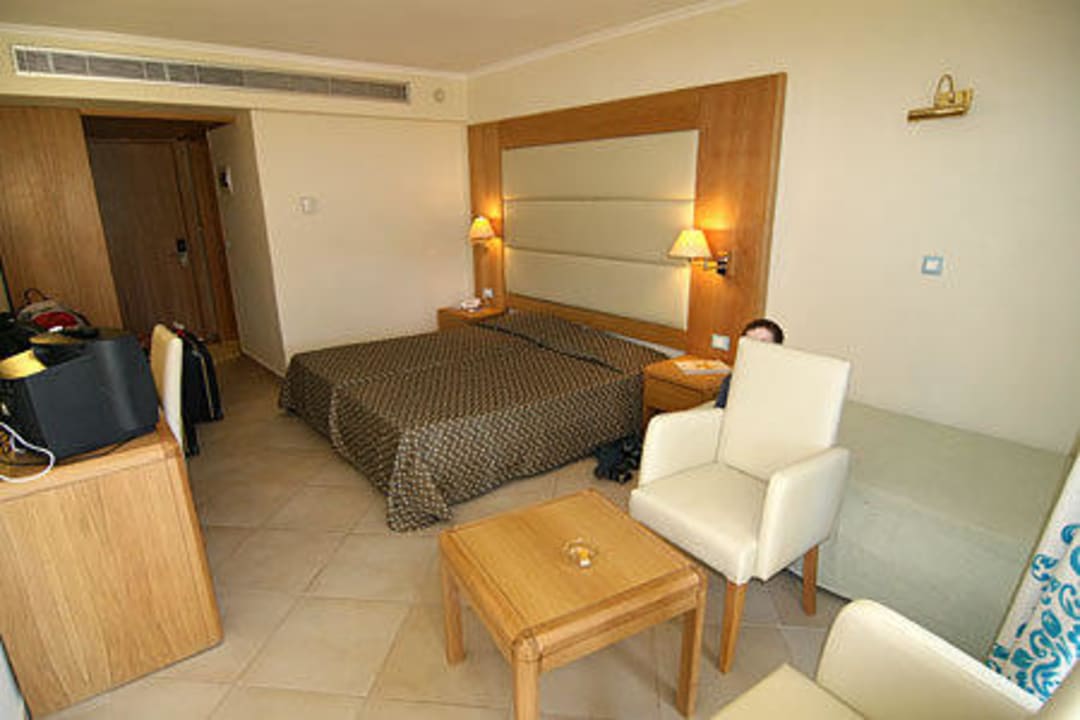 Unser Zimmer mit Couchbett Lindos Royal Resort