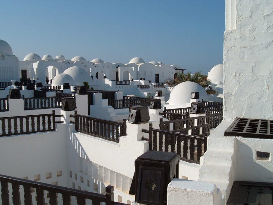 Blick über Block D Arabella Azur Resort