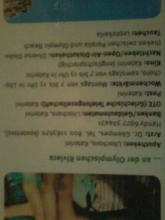 Märkte Akrathos Beach Hotel