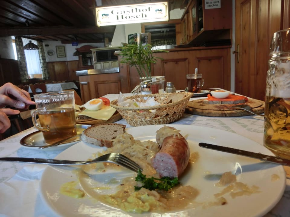 Fränische Brotzeit Gasthof Hösch