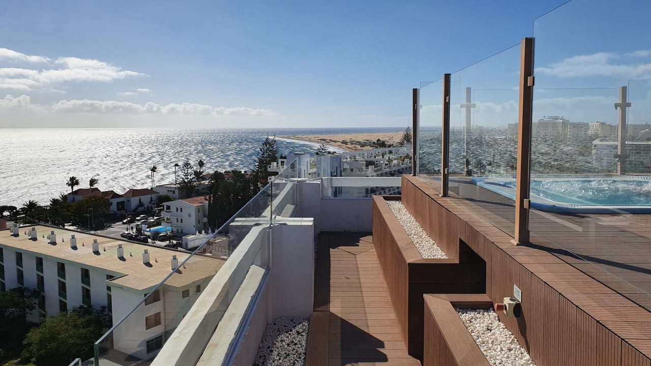 Ausblick Hotel Caserio