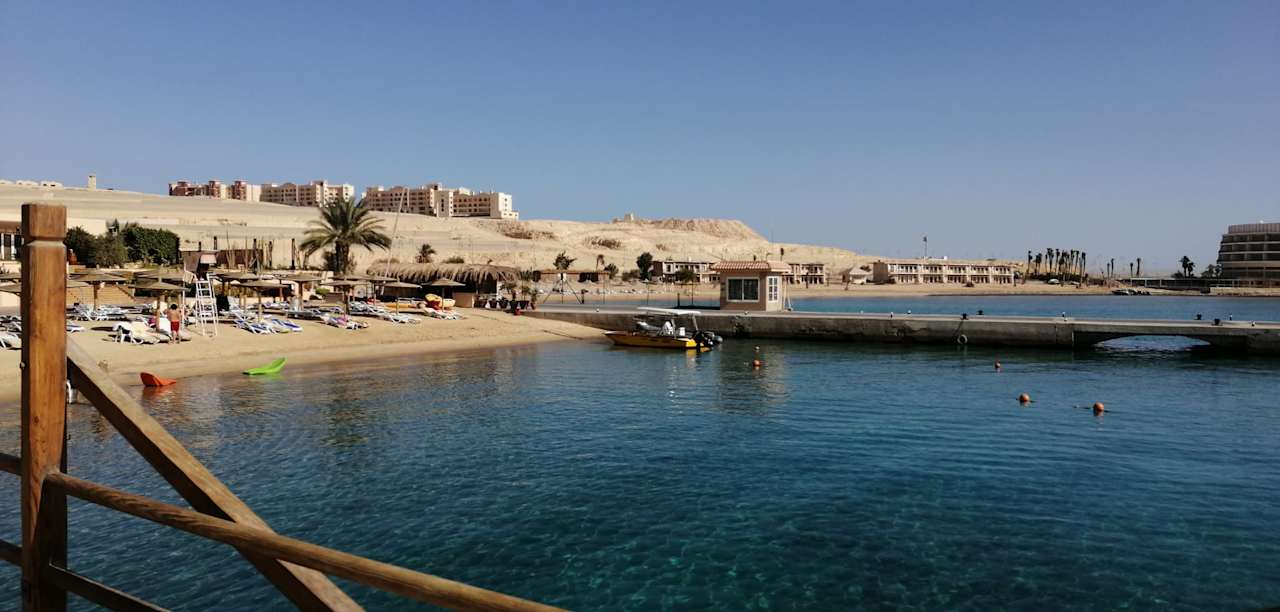 Ausblick Marriott Hurghada Beach Resort