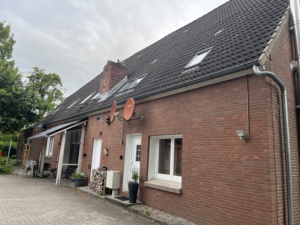 Außenansicht Gästehaus Lodge Fockbek