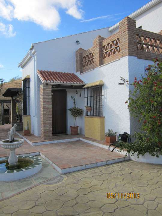 Eingangsbereich Cottage Casa Buenaluz Casabermeja