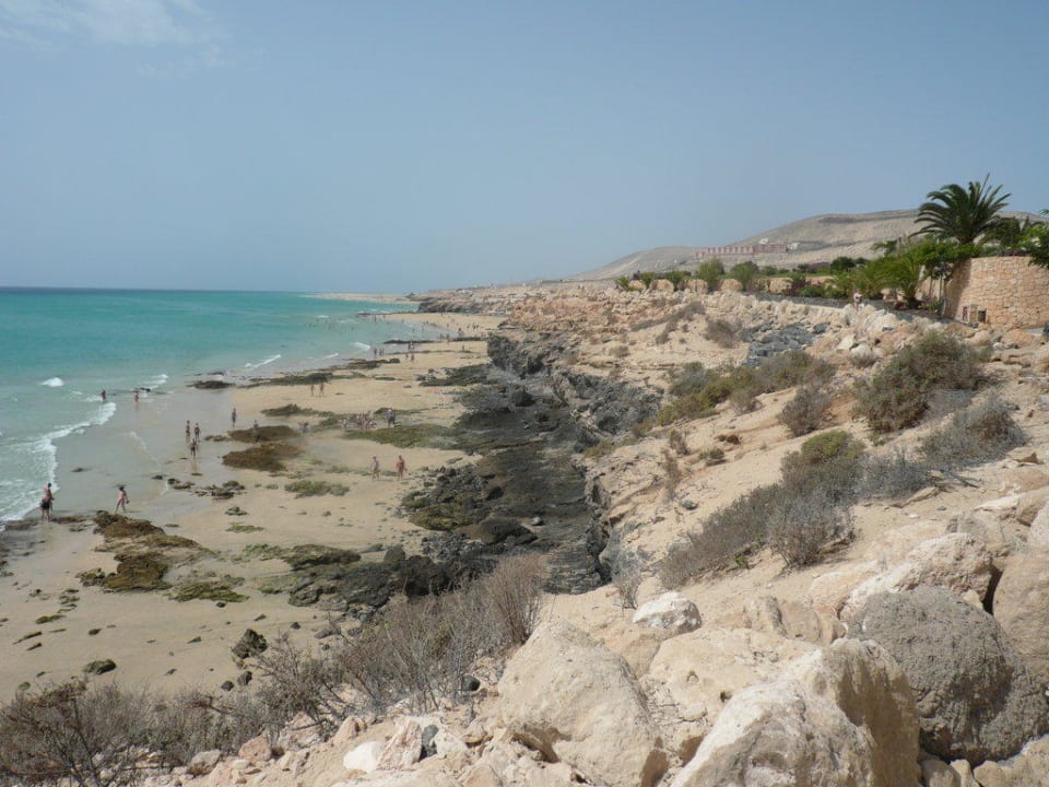 Blick zum großen Strand R2 Pajara Beach