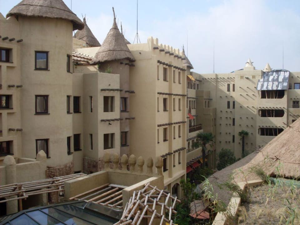 Ausblick aus Zimmer 1355 Hotel Matamba - Phantasialand Erlebnishotel