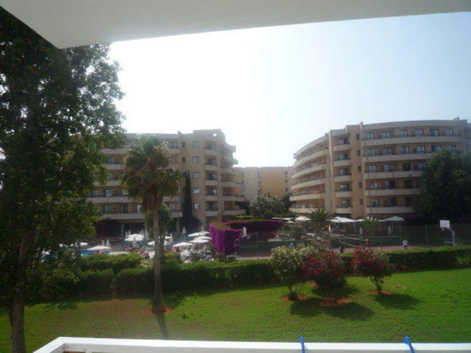 Vom Hotel in den Garten Protur Vista Badia Aparthotel