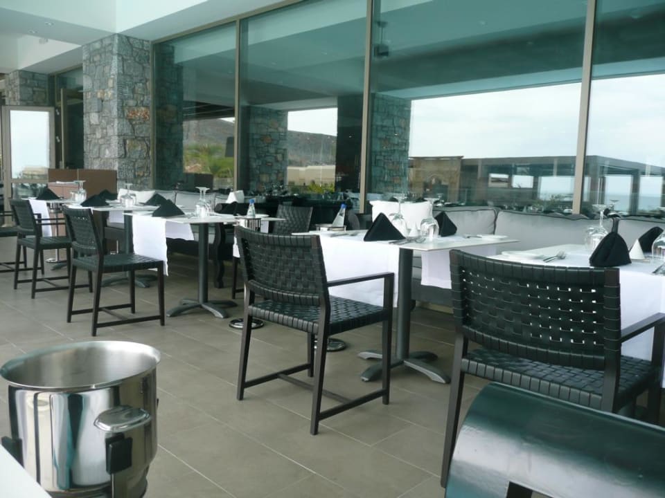 Die Restaurant-Terrasse Aquagrand Artistic Luxury Beach Resort - Adults only