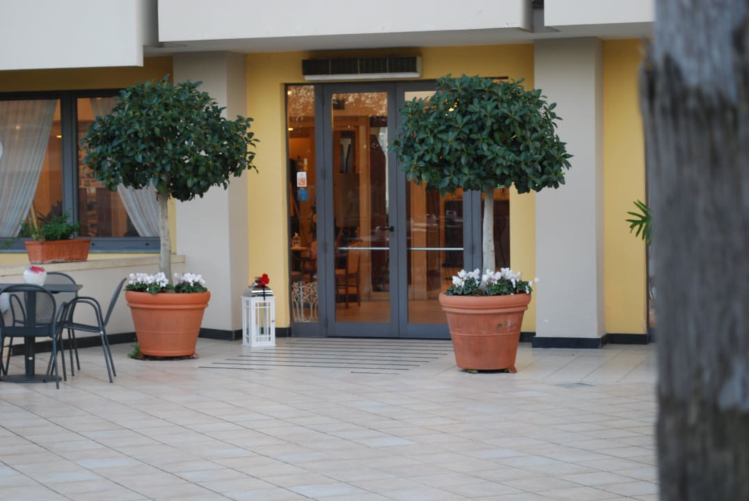 Entrata con terrazza esterna Europa Stabia Hotel
