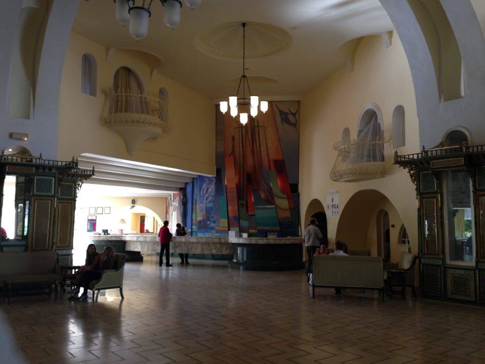 Lobby mit Rezeption Mahdia Beach & Aquapark