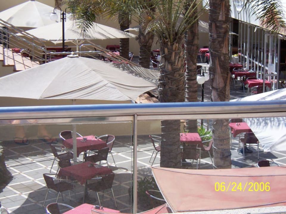 Außenterrasse/-restaurantbereich HL Sahara Playa