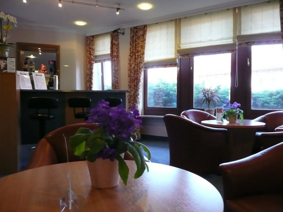 Lobby und Hotelbar Apartment-Hotel Hamburg Mitte