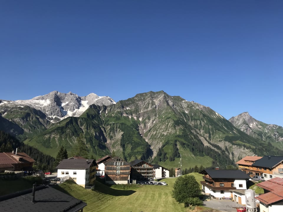 Ausblick Appartements Haus Rothorn