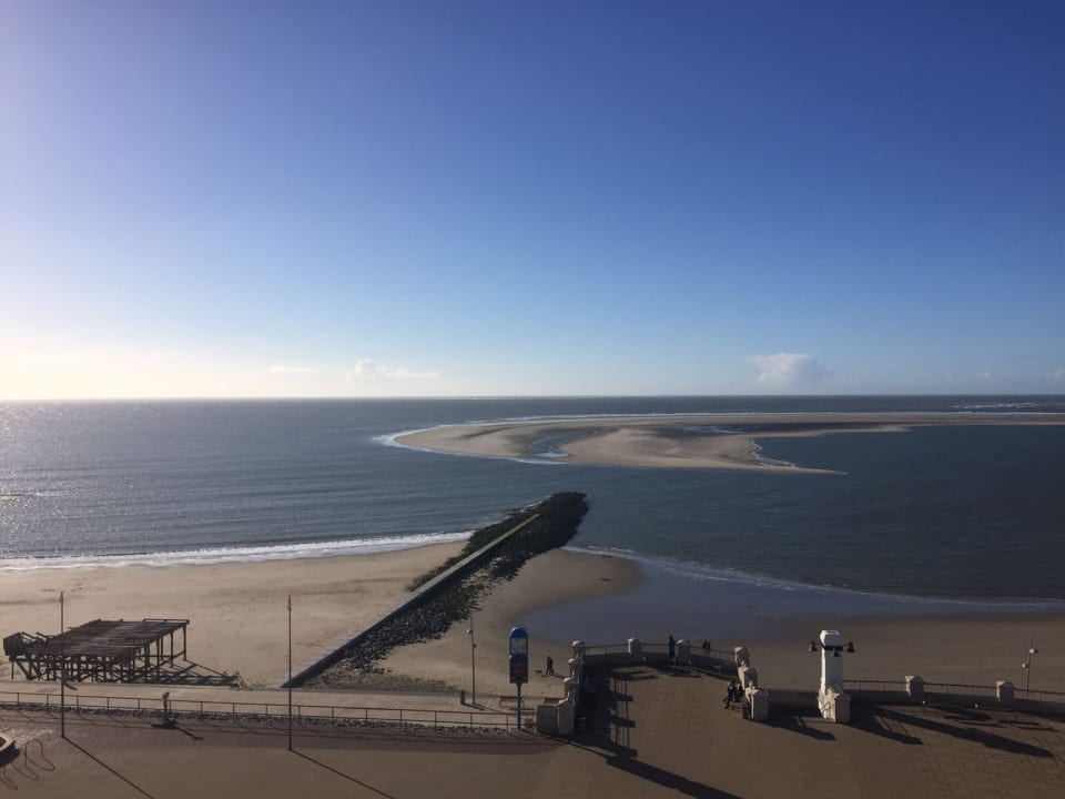 Ausblick Nordsee Hotel Borkum