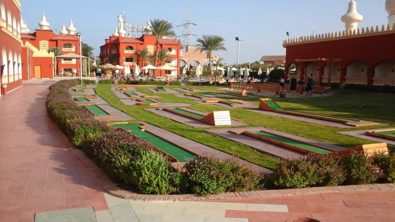 Minigolfanlage Pickalbatros Alf Leila Wa Leila Resort - Neverland Hurghada