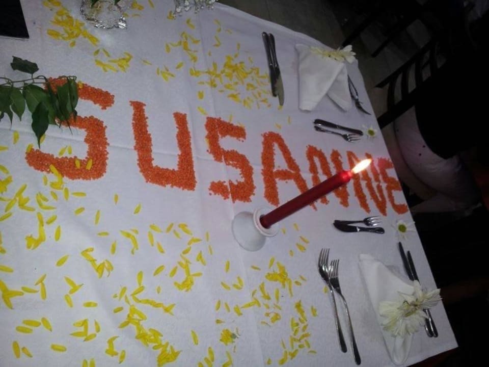 Geburtstagstisch  Hane Family Resort