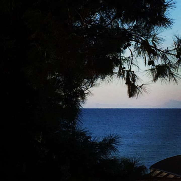 Aussicht aus dem zweiten Stock am Balkon Side Alegria Hotel & Spa - Adults only +16