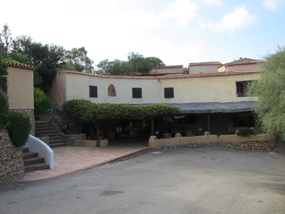 Vor der Rezeption Club Esse Porto Rafael