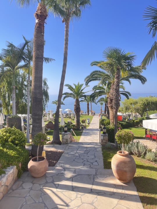 Gartenanlage Mediterranean Beach Hotel