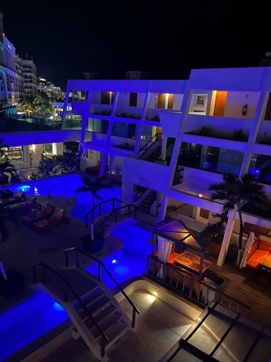 Ausblick Hotel Flamingo Cancun Resort