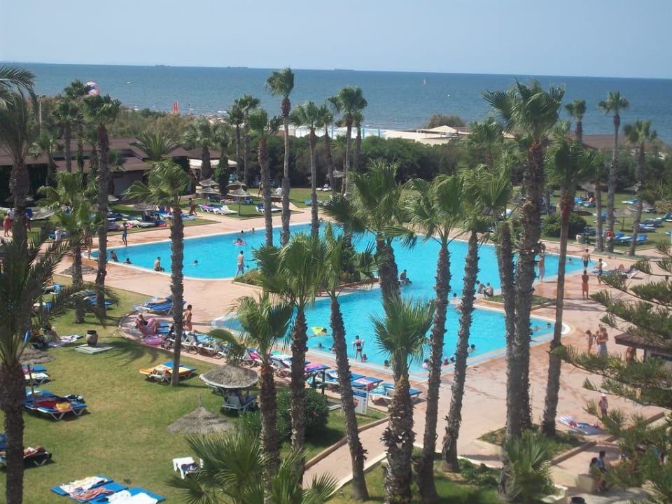 Ausblick vom Balkon Sahara Beach Aquapark & Resort