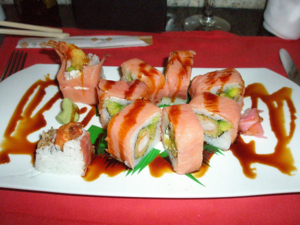 Shrimps Maki Grand Palladium Select Bávaro Resort & Spa