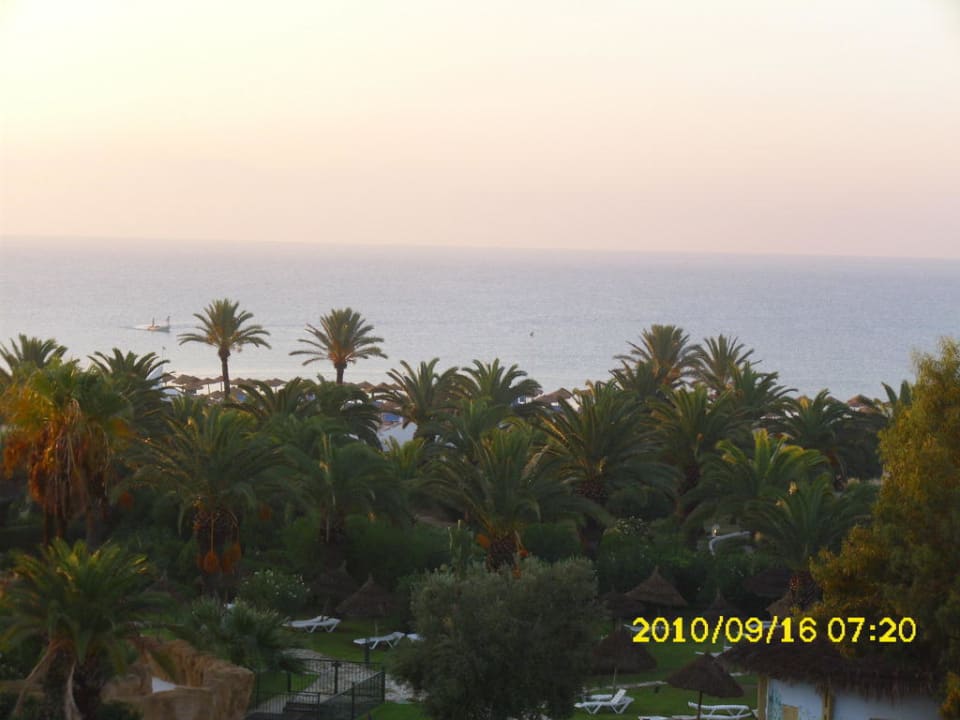 Unser Blick vom Balkon über die Anlage Sentido Phenicia