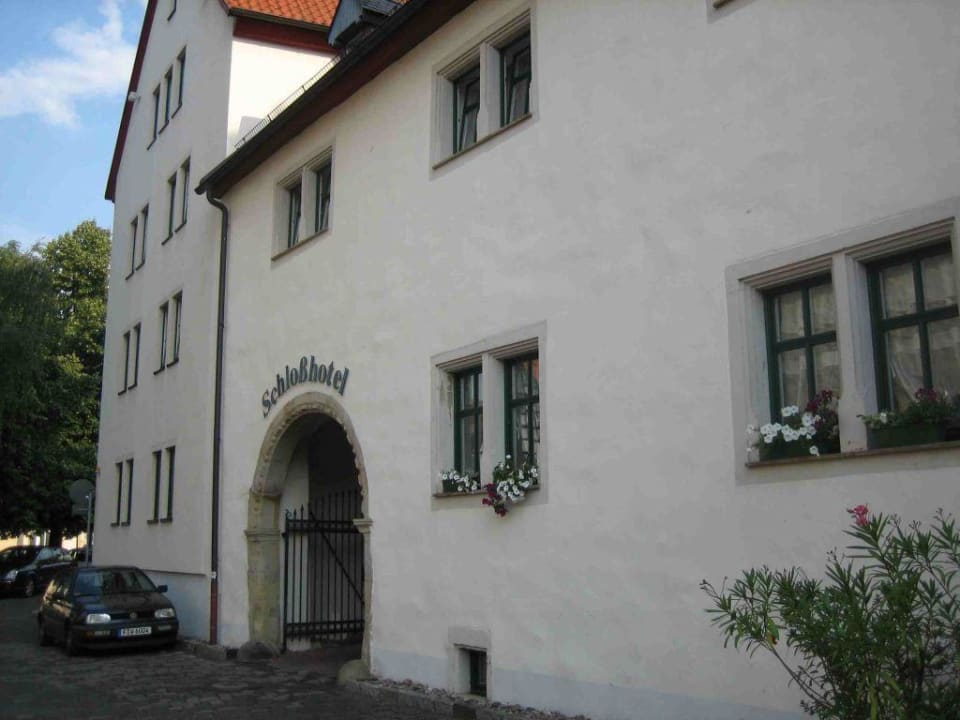 Eingang Hotel am Markt