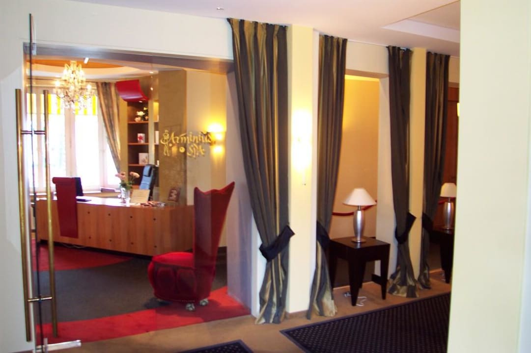 Eingang Wellnessbereich Best Western Premier Park Hotel & Spa