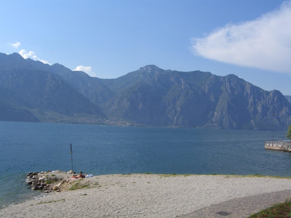 Blick vom Balkon rechts Hotel Europa