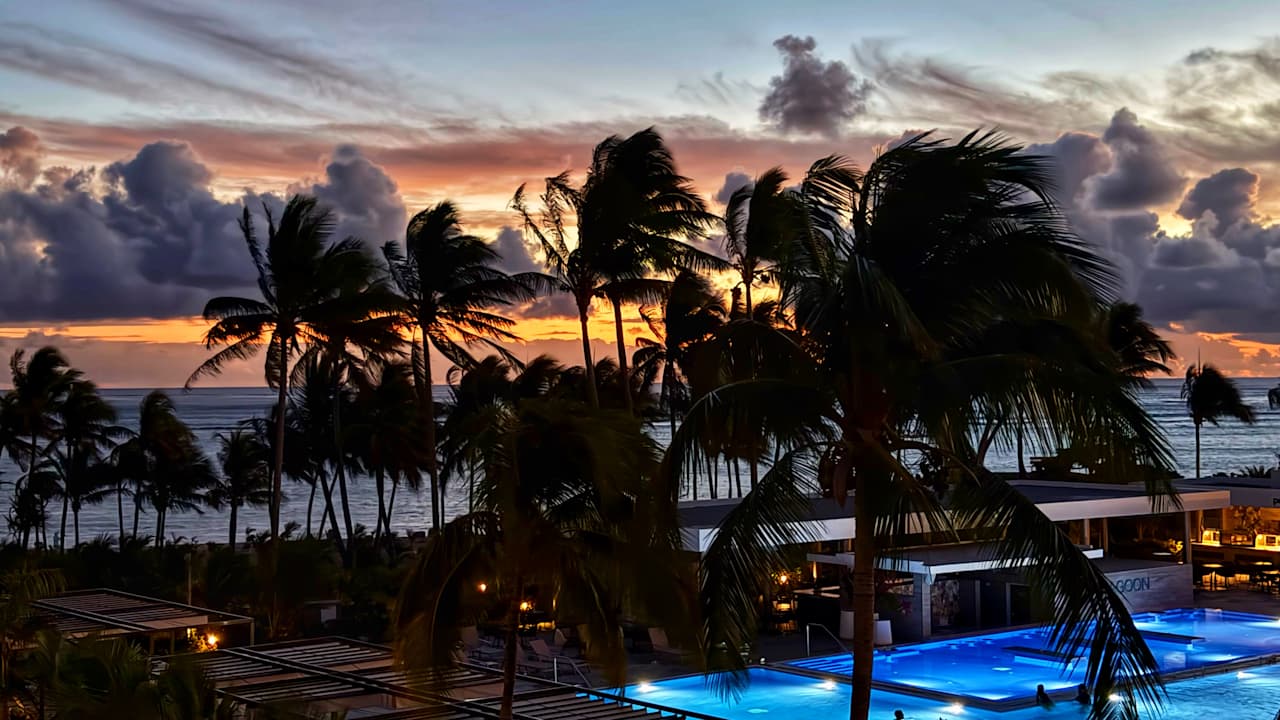 Ausblick Hotel Riu Turquoise