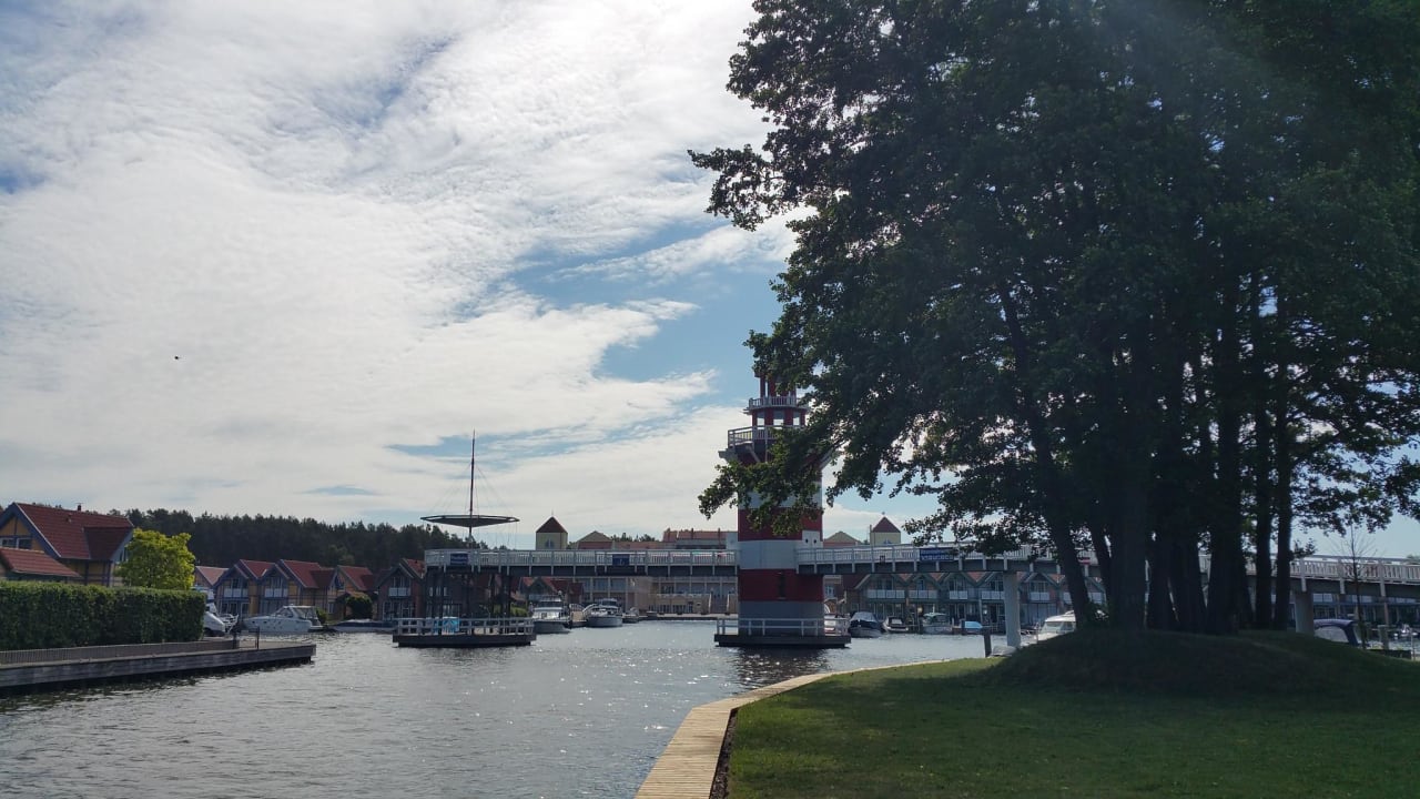 Ausblick vom Strand Precise Resort Hafendorf Rheinsberg