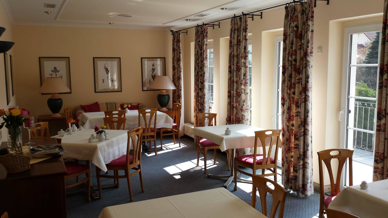 Einer der drei Restauranträume Parkhotel Oybin