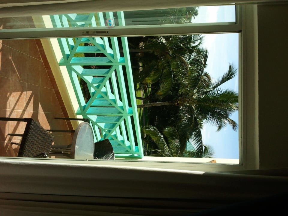 Blick aus unserem Zimmer Dreams La Romana Resort & Spa