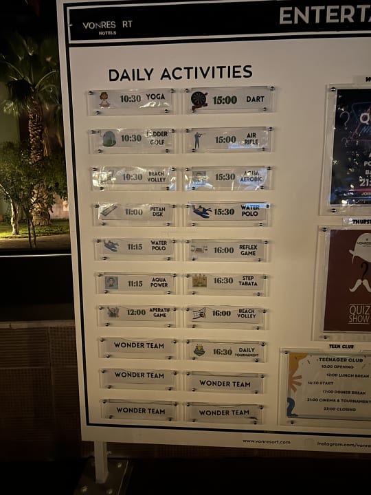 Sport & Freizeit VONRESORT Golden Beach