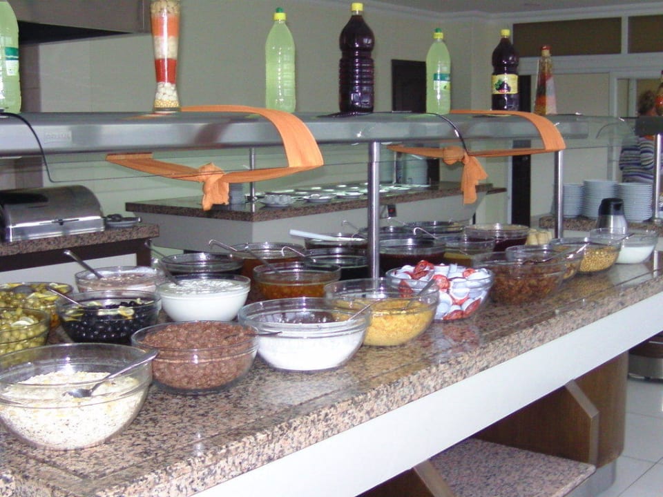 Cornflakes- und Müsliecke Hotel Aslan City Kleopatra