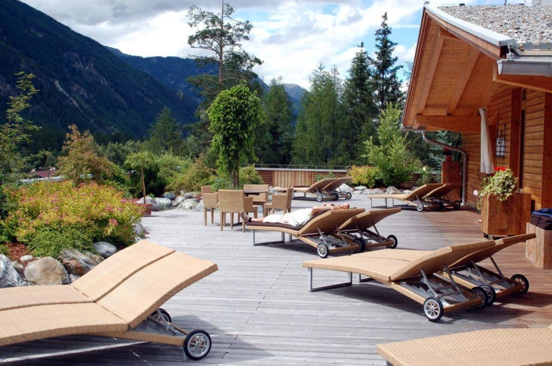 Dachterrasse Naturhotel Waldklause