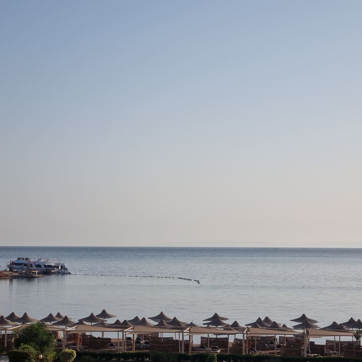 Ausblick Magic Beach Hotel Hurghada