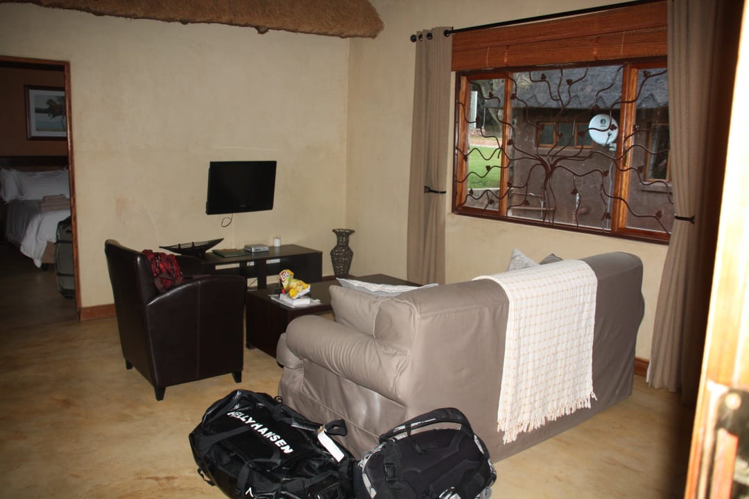 Wohnzimmer Guesthouse Olievenfontein Private Game Reserve