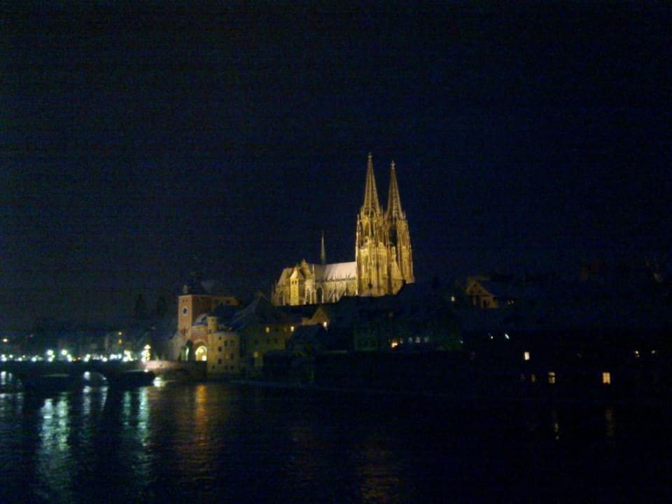 Vom Zimmer auf das Weltkulturerbe Regensburg Sorat Insel Hotel Regensburg