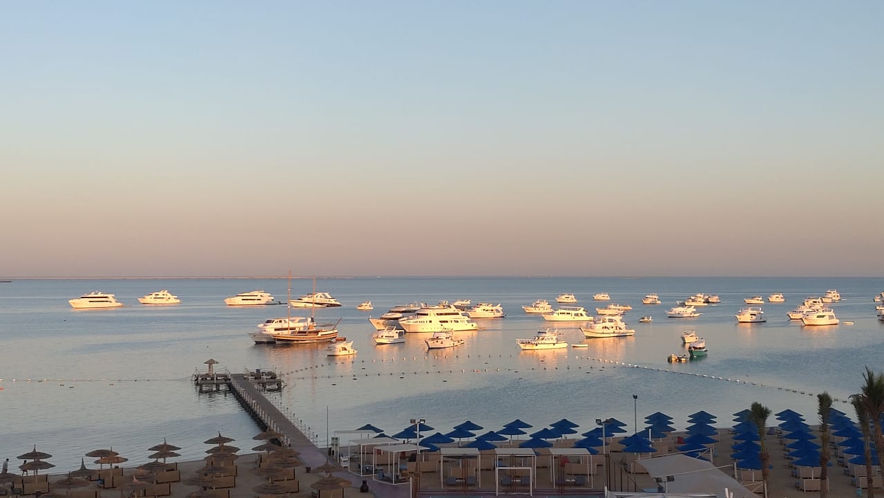 Ausblick Pickalbatros White Beach Resort - Hurghada