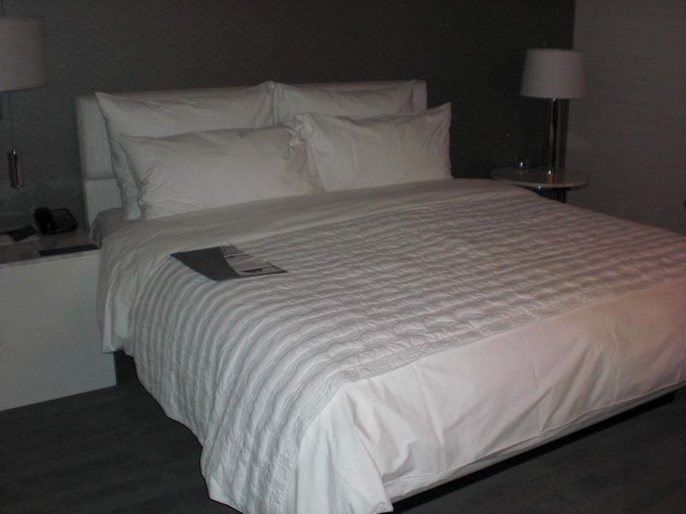 Kuscheliges Kingsize bed Hotel Le Méridien Philadelphia