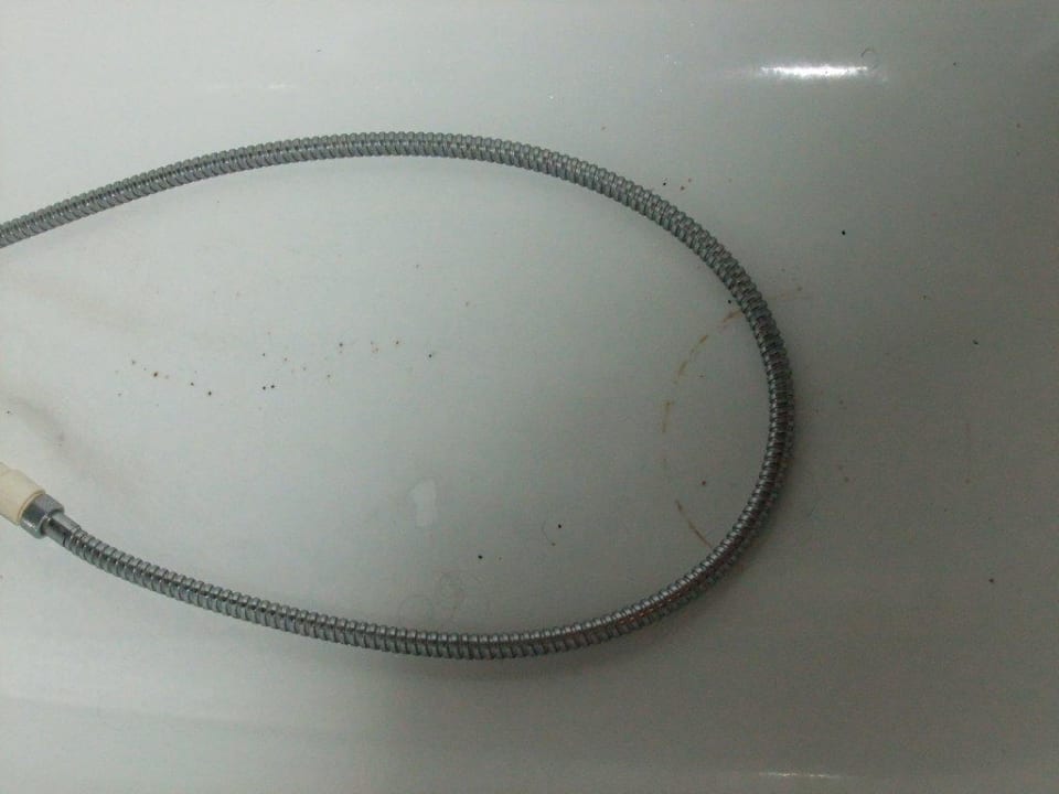 Rost und Dreck in der Badewanne Hotel Vila de Calella