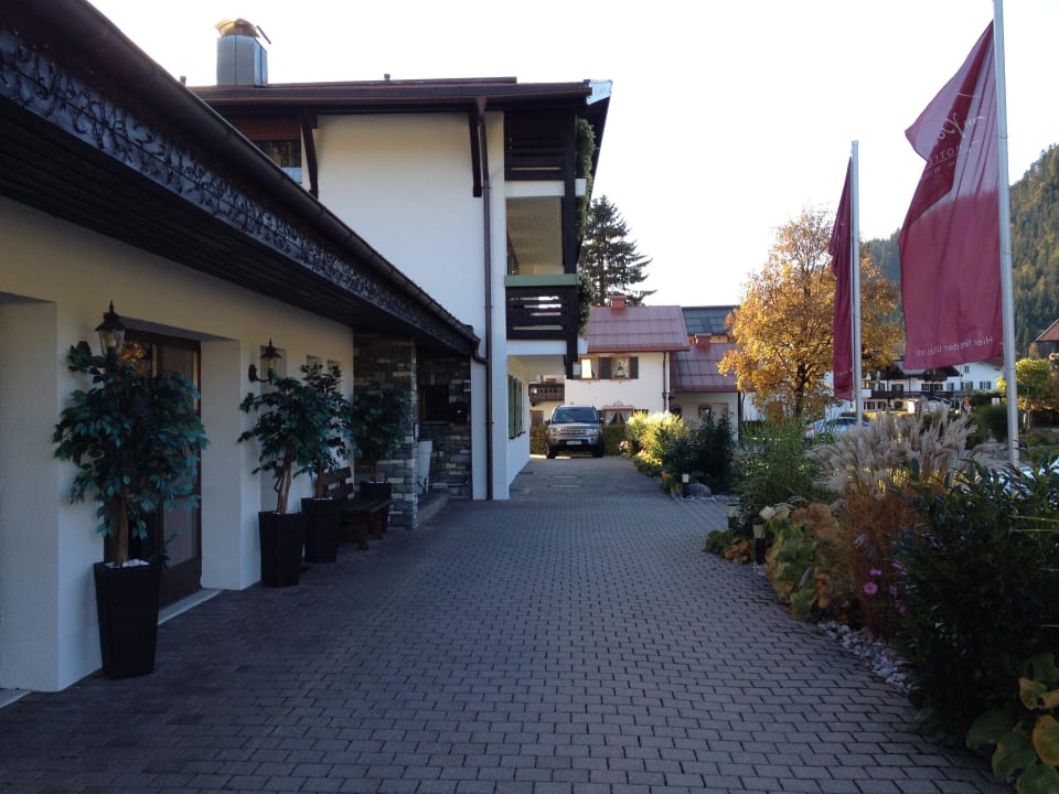 Vor dem Hotel Hotel Zum Postillion