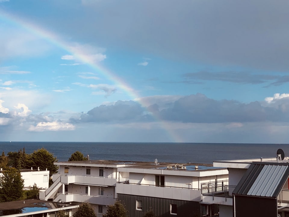 Ausblick Ferienwohnung Windrose 16