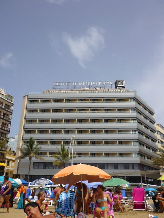 Außenansicht vom Strand NH Imperial Playa