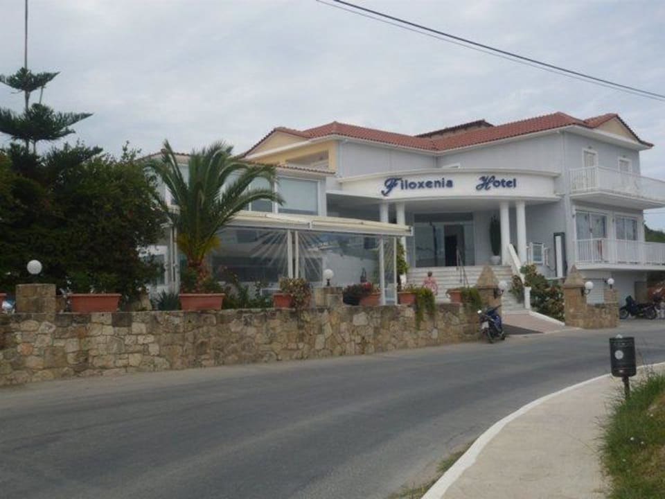 Hotel od frontu Filoxenia Hotel Zakynthos