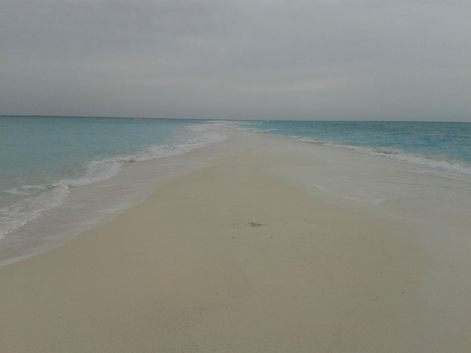 Inselende Kuramathi Maldives